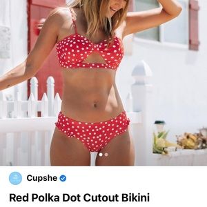 NWT Cupshe size small bikini